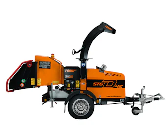 Holzhäcksler Först ST6D 42 online mieten Holzhäcksler Först ST6D 42 Seitenansicht