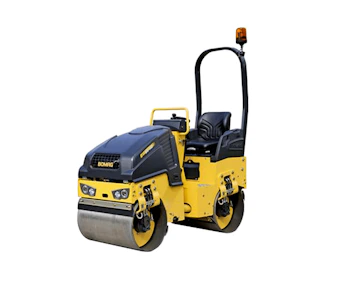 Aufsitzwalze Bomag BW 80 AD online mieten Aufsitzwalze Bomag BW 80 AD seitliche Darstellung