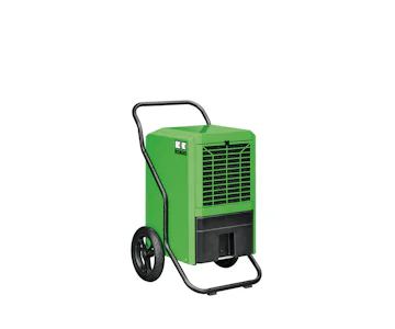Luftentfeuchter Remko LTE 80 Eco online mieten Luftentfeuchter Remko LTE 80 Eco seitlich schräge Darstellung