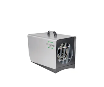 Elektro-Lufterhitzer Remko EM 10000 online mieten Elektro-Lufterhitzer Remko EM 10000 seitliche Darstellung