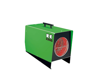 Elektro-Lufterhitzer Remko ELT 18-9 online mieten Elektro-Lufterhitzer Remko ELT 18-9 seitliche Darstellung