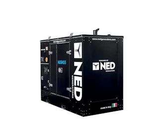 NED H44D Stromerzeuger NED H44D seitlich schräge Darstellung