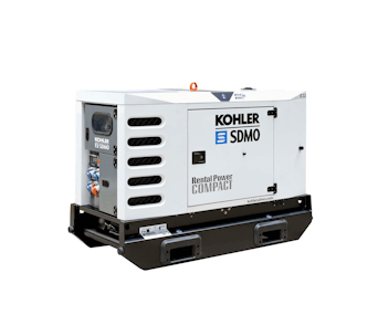 Stromerzeuger Kohler SDMO R33C3 online mieten Stromerzeuger Kohler SDMO R33C3 seitliche Darstellung