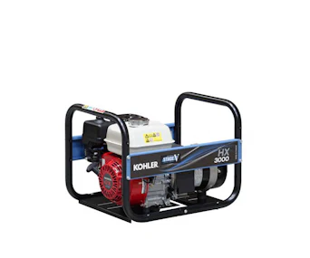 Stromerzeuger Kohler SDMO HX 3000 online mieten Stromerzeuger Kohler SDMO HX 3000 seitliche Darstellung