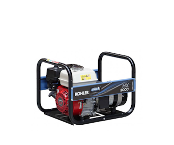Stromerzeuger Kohler SDMO HX 3000 online mieten Stromerzeuger Kohler SDMO HX 3000 seitliche Darstellung