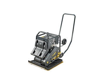 Rüttelplatte BOMAG BP 20/50 D seitliche Darstellung