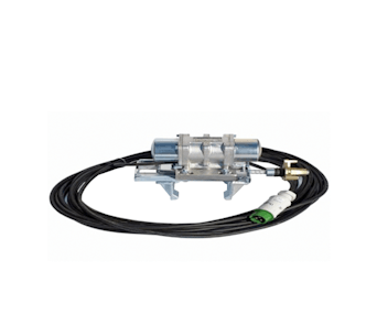 Rüttelmotor Vibratec ANH10-7,8-4 Ansicht von oben
