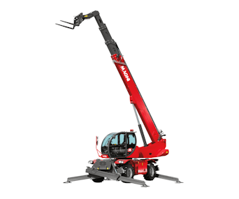 Teleskoplader Magni RTH 6.25 seitliche Darstellung