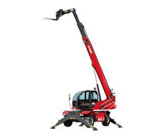 Magni RTH 4.18 Teleskoplader Magni RTH 4.18 seitliche Darstellung