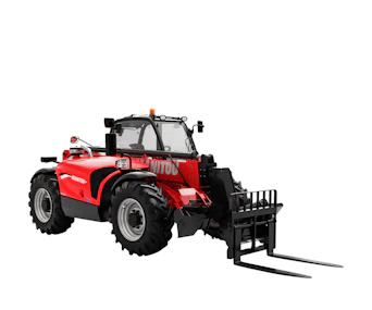 Teleskoplader Manitou MT 1033 Starr seitliche Darstellung