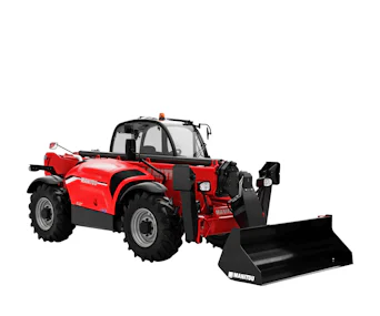Teleskoplader Manitou MT 1440 Starr online mieten Teleskoplader Manitou MT 1440 Starr seitliche Darstellung