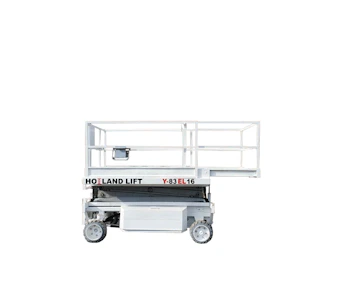 Scherenarbeitsbühne Hollandlift Y-83EL16 Seitenansicht