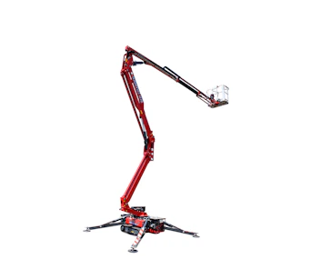 Gelenkteleskopbühne Hinowa Lightlift 17.75 seitliche Darstellung