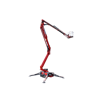 Gelenkteleskopbühne Hinowa Lightlift 15.70 seitliche Darstellung