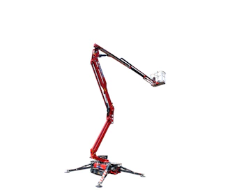 Hinowa Lightlift 15.70 Gelenkteleskopbühne Hinowa Lightlift 15.70 seitliche Darstellung