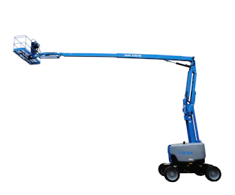 Teleskoparbeitsbühne Genie Z-62/40 RT Seitenansicht