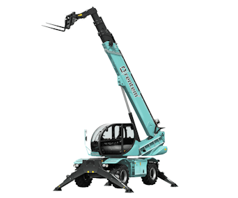 Teleskopstapler Magni RTH 5.21 Seitenansicht