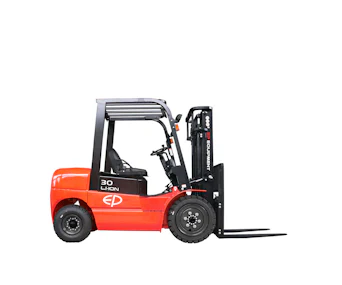 Gabelstapler EP Equipment EFL302 online mieten Gabelstapler EP Equipment EFL302 Seitenansicht