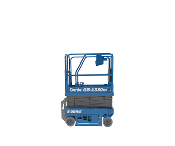Scherenarbeitsbühne Genie GS-1330m Seitenansicht