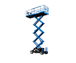 Scherenarbeitsbühne Genie GS-3369 Seitenansicht