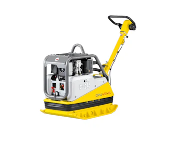 Rüttelplatte Wacker Neuson DPU 4545H online mieten Rüttelplatte Wacker Neuson DPU 4545H seitliche Darstellung