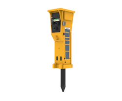 Hydraulikhammer Epiroc MB 1650 online mieten Hydraulikhammer Epiroc MB 1650 seitliche Darstellung