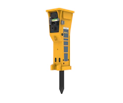 Hydraulikhammer Epiroc MB 1500 online mieten Hydraulikhammer Epiroc MB 1500 seitliche Darstellung