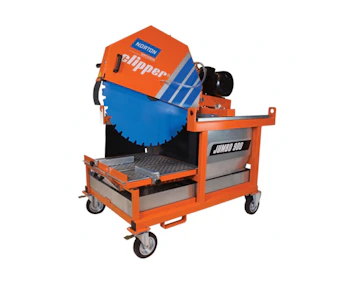 Blocksteinsäge NORTON clipper Jumbo 900 online mieten Blocksteinsäge NORTON clipper Jumbo 900 seitliche Darstellung