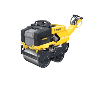 Grabenwalze Bomag BW 65 D seitliche Darstellung