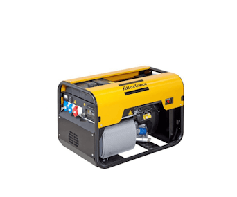 Stromerzeuger Atlas Copco QEP R14 seitliche Darstellung