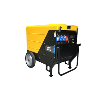 Stromerzeuger Atlas Copco QEP S14 seitliche Darstellung