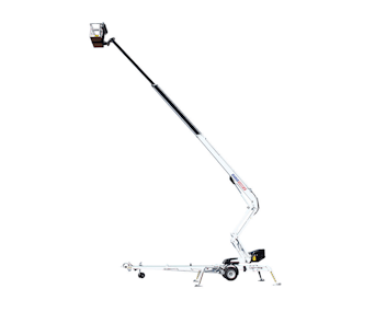 Anhängerbühne DINOlift DINO 210XT II Seitenansicht