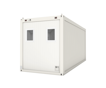 Container FAGSI Raumcontainer Typ 60 Fensteransicht