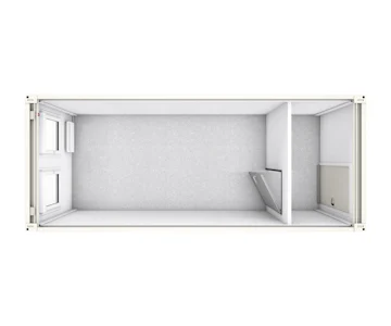 Container FAGSI Raumcontainer Typ 20 online mieten Container FAGSI Raumcontainer Typ 20 Innenansicht von oben