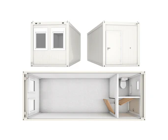 Container FAGSI Raumcontainer Typ 50 online mieten Container FAGSI Raumcontainer Typ 50 drei Ansichten