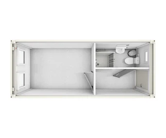 Container FAGSI Raumcontainer Typ 51.2 Innenansicht von oben