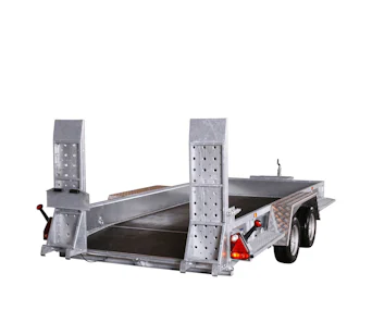 Tieflader Variant 3518B4 Ansicht von hinten