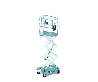 elektroscherenbuehne snorkel s3010e seitlich von vorne