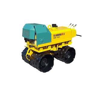 Grabenwalze Ammann RAMMAX RW 1403-E seitliche Darstellung
