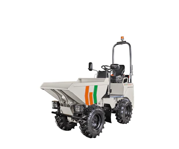 Raddumper JCB 1T-2 online mieten Raddumper JCB 1T-2 seitlich schräg von vorne
