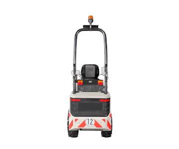 Raddumper JCB 1T-2 Ansicht von hinten