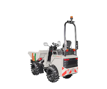 Raddumper JCB 1TE seitlich schräg von hinten