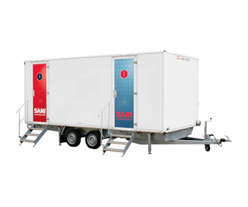 SANI WC-Wagen online mieten SANI WC-Wagen