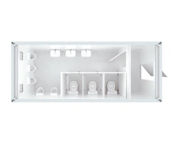 SANI Herren-WC-Container online mieten SANI Herren-WC-Container