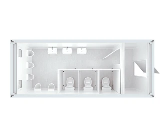 SANI Herren-WC-Container 20ft SANI Herren-WC-Container