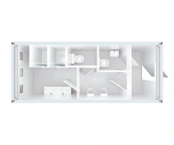SANI Dusch-WC-Container online mieten SANI Dusch-WC-Container