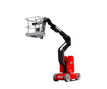 Gelenkteleskopbühne Manitou 120 AETJ-C schräg von vorne