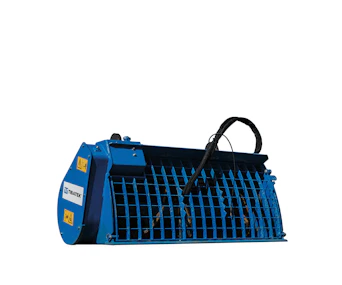 Betonmischschaufel 150 von Tibatek Vorderansicht