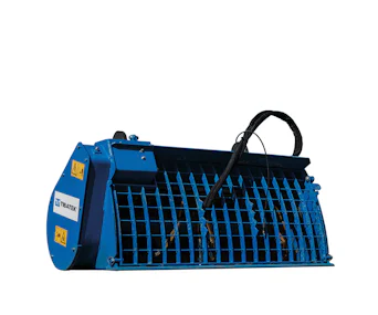 Betonmischschaufel 300 von Tibatek online mieten Betonmischschaufel 300 von Tibatek Vorderansicht