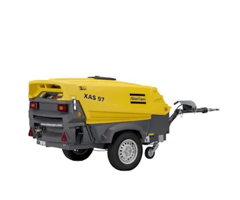 Kompressor Atlas Copco XAS 97DD online mieten Kompressor Atlas Copco XAS 97DD Seitenansicht
